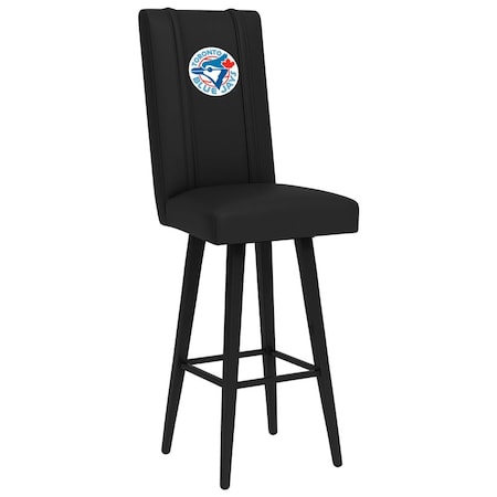 Dreamseat Swivel Bar Stool 2000 with Toronto Blue Jays Cooperstown Logo XZ2000BSSBLK-PSCOOP0115